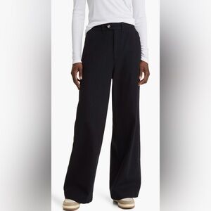 Treasure & Bond Black Wide-Leg Trousers